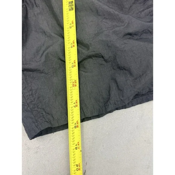 Vintage 90s Umbro Logo Soccer Shorts Size XL Black Made In USA Mesh - Picture 4 of 7